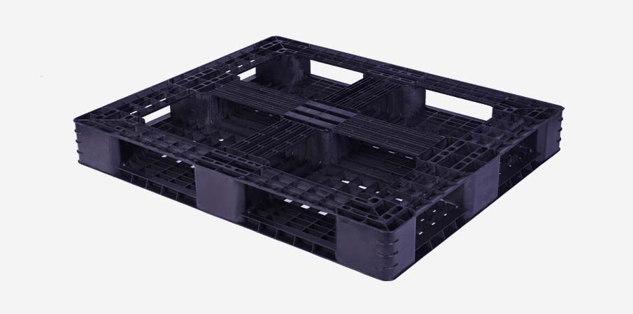 黑色塑料托盤-濟南塑料托盤專業生產廠家